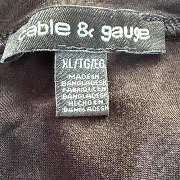 Bundle 4 Women's XL Black Casual short sleeve tops - Picture 7 of 9